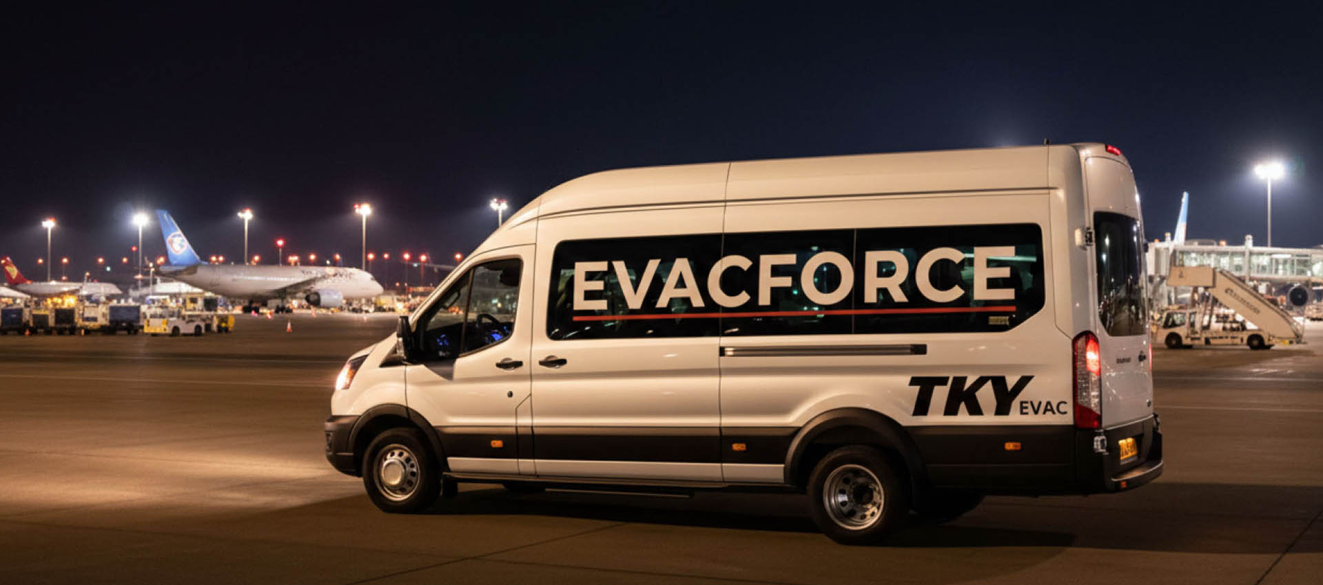 EvacForce ground stop mobility for airlines
